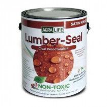 TriCoPolymer VOC Free Non Toxic Lumber-Seal 5 gal. Clear Satin Wood Sealer - LS5