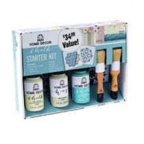 FolkArt Home Decor Cascade and Sheepskin Chalk Finish Paint Starter Kit - 34187