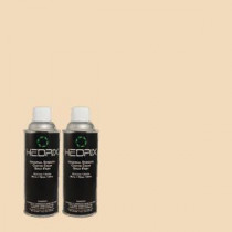 Hedrix 11 oz. Match of PPU4-10 Porcelain Skin Semi-Gloss Custom Spray Paint (8-Pack) - SG08-PPU4-10