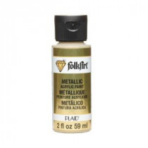 FolkArt 2-oz. Pure Gold Metallic Craft Paint - K660