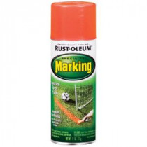 Rust-Oleum Specialty 11 oz. Fluorescent Red Marking Spray Paint (Case of 6) - 1991830