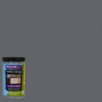 RECLAIM Beyond Paint 1-qt. Pewter All-in-One Multi Surface Cabinet, Furniture and More Refinishing Paint - RC08
