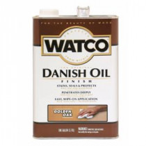 Watco 1 gal. Golden Oak Danish Oil (Case of 2) - 65131