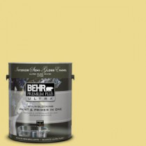 BEHR Premium Plus Ultra 1-gal. #P320-4 Pineapple Crush Semi-Gloss Enamel Interior Paint - 375401