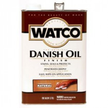Watco 1 gal. Natural 350 VOC Danish Oil (Case of 2) - 65732