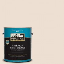 BEHR Premium Plus 1-gal. #PWN-43 Calming Retreat Satin Enamel Exterior Paint - 905001