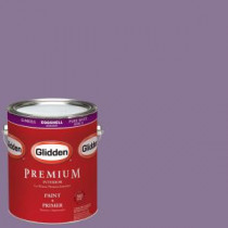 Glidden Premium 1-gal. #HDGV60U Grape Surprise Eggshell Latex Interior Paint with Primer - HDGV60UP-01E