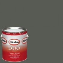 Glidden DUO 1-gal. #HDGCN13 Shaded Fern Flat Latex Interior Paint with Primer - HDGCN13-01F