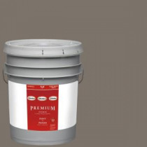 Glidden Premium 5-gal. #HDGWN52D Wall Street Grey Flat Latex Interior Paint with Primer - HDGWN52DP-05F