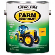Rust-Oleum Specialty 1 gal. Caterpillar Yellow Gloss Farm Equipment Paint (Case of 2) - 7449402