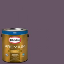 Glidden Premium 1-gal. #HDGV65U Legacy Plum Satin Latex Exterior Paint - HDGV65UPX-01SA