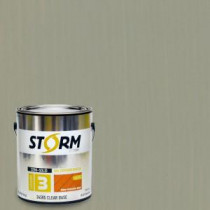 Storm System 1 gal. Parsons Gray Exterior Semi-Solid Dual Dispersion Wood Finish - 345C119-1