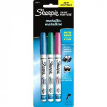 Sharpie Metallic Pastel Extra Fine Point Water-Based Paint Marker (3-Pack) - 1783277