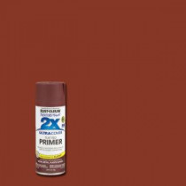 Rust-Oleum Painter's Touch 2X 12 oz. Flat Red Primer General Purpose Spray Paint (Case of 6) - 249086