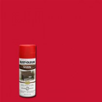 Rust-Oleum Stops Rust 12 oz. Protective Enamel Satin American Red Spray Paint (Case of 6) - 248632