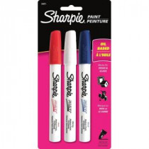 Sharpie Assorted Colors Medium Point Oil-Based Paint Marker (3-Pack) - 34973PP