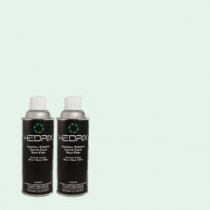 Hedrix 11 oz. Match of 490C-1 Ice Cube Gloss Custom Spray Paint (2-Pack) - G02-490C-1