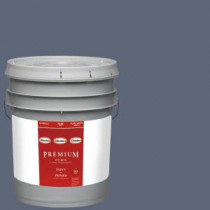 Glidden Premium 5-gal. #HDGV39U Blue Heron Flat Latex Interior Paint with Primer - HDGV39UP-05F