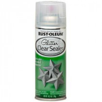 Rust-Oleum Specialty 10.25 oz. Clear Glitter Spray Paint (Case of 6) - 267736