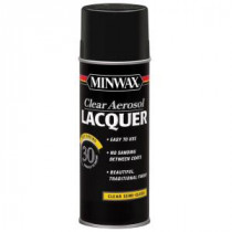 Minwax 12.25 oz. Semi-Gloss Clear Lacquer Aerosol Spray (6-Pack) - 15205