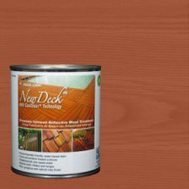 NewDeck 1 gal. Water-Based Summerwood Infrared Reflective Wood Stain - 1GNDCS402