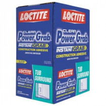Loctite Power Grab 10 fl. oz. Tub Surround Construction Adhesive (12-Pack) - 1363138