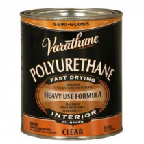 Varathane 1 qt. Clear Semi-Gloss Oil-Based Interior Polyurethane (Case of 2) - 6041H