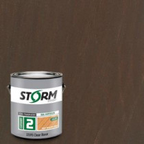Storm System Category 2 1 gal. Cafe Grande Exterior Semi-Transparent Dual Dispersion Wood Finish - 225C111-1