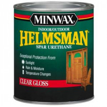 Minwax 1 qt. High-Gloss Helmsman Indoor/Outdoor Spar Urethane (4-Pack) - 63200
