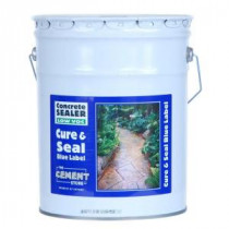The Cement Store 5 gal. Porous Concrete and Masonry Water Repellent Penetrating Sealer - Blue Label Cure & Seal