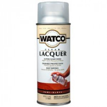 Watco 11.25 oz. Clear Semi-Gloss Lacquer Wood Finish Spray (Case of 6) - 63181