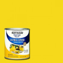 Rust-Oleum Painter's Touch 32 oz. Ultra Cover Gloss Sun Yellow General Purpose Paint (Case of 2) - 1945502