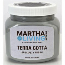Martha Stewart Living 10 oz. Gravel - Terra Cotta Paint - HD63-73