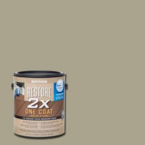Rust-Oleum Restore 1 gal. 2X Putty Solid Deck Stain with NeverWet - 291401