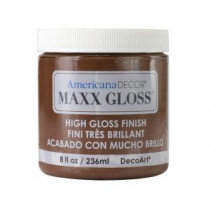 DecoArt Americana Decor Maxx Gloss 8 oz. Light Molasses Paint - ADMG17-98