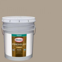 Glidden Premium 5-gal. #HDGWN38 Heron Grey Semi-Gloss Latex Exterior Paint - HDGWN38PX-05S