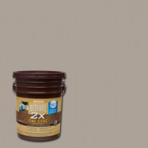 Rust-Oleum Restore 5 gal. 2X Brown Stone Solid Deck Stain with NeverWet - 291306