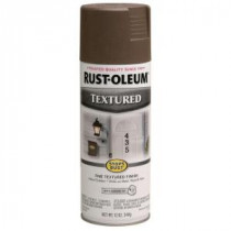 Rust-Oleum Stops Rust 12 oz. Textured Bronze Protective Enamel Spray Paint (Case of 6) - 7226830