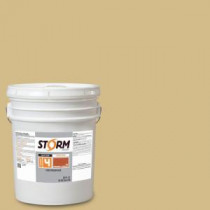 Storm System Category 4 5 gal. Buckskin Jacket Exterior Wood Siding, Fencing and Decking Latex Stain with Enduradeck Technology - 418M132-5