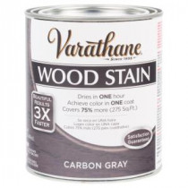 Varathane 1 qt. 3X Carbon Gray Premium Wood Stain (Case of 2) - 300389