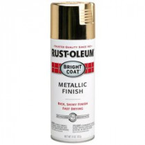 Rust-Oleum Stops Rust 11 oz. Gold Bright Coat Metallic Spray Paint (6-Pack) - 7710830