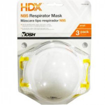 HDX N95 Disposable Respirator Small Blister (3-Pack) - H950S