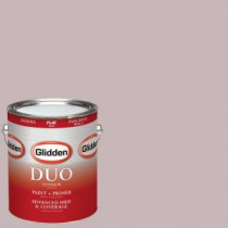 Glidden DUO 1-gal. #HDGR36 Grey Fuchsia Flat Latex Interior Paint with Primer - HDGR36-01F