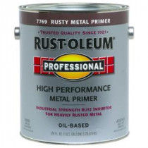 Rust-Oleum Professional 1 gal. Rusty Metal Flat Rust Preventive Primer (Case of 2) - 7769402