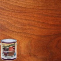 Preserva Wood 1-qt. Oil-Based Pacific Redwood Penetrating Stain and Sealer - 42504
