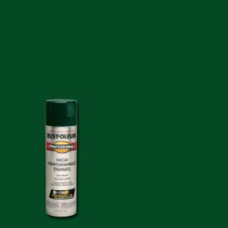 Rust-Oleum Professional 15 oz. Gloss Hunter Green Protective Enamel Spray Paint (Case of 6) - 7538838