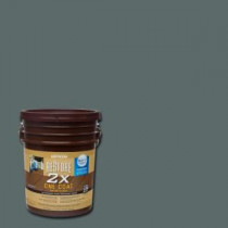 Rust-Oleum Restore 5 gal. 2X Pewter Solid Deck Stain with NeverWet - 291341