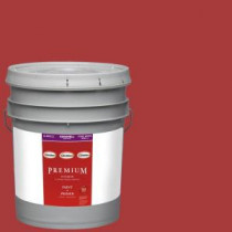 Glidden Premium 5-gal. #HDGR53D Crimson Red Eggshell Latex Interior Paint with Primer - HDGR53DP-05E