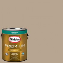 Glidden Premium 1-gal. #HDGWN08U Palm Springs Tan Semi-Gloss Latex Exterior Paint - HDGWN08UPX-01S