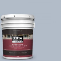 BEHR Premium Plus Ultra 5-gal. #PPU14-12 Hazy Skies Flat Exterior Paint - 485405
